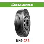 لاستیک خودرو گرین لندر (یک حلقه) 315/80R22.5 گل GR662 (گل جلو) تولید 2023