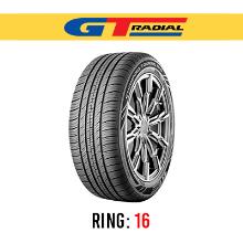 لاستیک خودرو جی تی رادیال (یک حلقه) 215/55R16 گل Champiro Touring A/S 