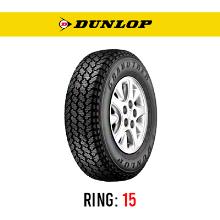 لاستیک خودرو دانلوپ (یک حلقه) 215/80R15  گل GRANDTREK TG30