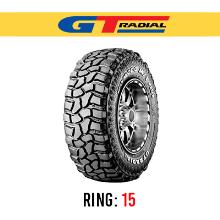 لاستیک خودرو جی تی رادیال (یک حلقه) 31/10.5R15 گل SAVERO COMODO MT Plus تولید 2022