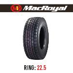 لاستیک خودرو مک رویال (یک حلقه) 315/80R22.5 گل MR09 (گل عقب) (20 لایه) تولید 2022