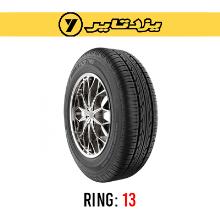 لاستیک خودرو یزد تایر (یک حلقه) 175/60R13 گل Sun تولید 2023