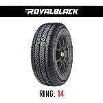 لاستیک خودرو رویال بلک (یک حلقه) 205/75R14 گل Van LTR (8 لایه) تولید 2022