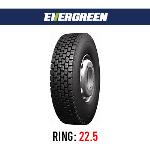 لاستیک خودرو اورگرین (یک حلقه) 315/80R22.5 گل EG801 (20لایه) تولید 2023